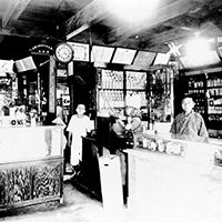 大正時代の店内 七味家の歴史③