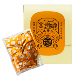 七味唐がらし豆袋の商品写真 七味唐がらし豆袋