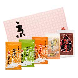 京のひとふり薬味5種セットの商品写真 京のひとふり薬味5種セット