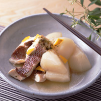 すり身だんごの七味入りすまし汁 すり身だんごの七味入りすまし汁の画像